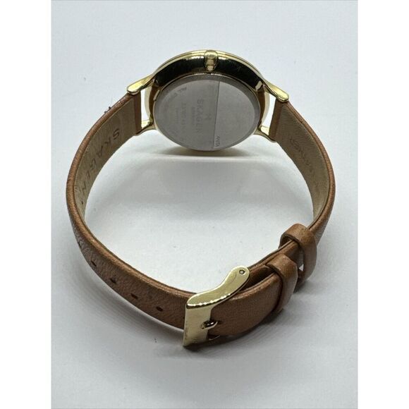 Skagen Anita SKW2407 Women's Brown Leather Analog Dial Quartz Wrist Watch AEA014 - Picture 9 of 11